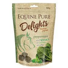 Equine Pure Delights Peppermint & Spinach 500gm-0
