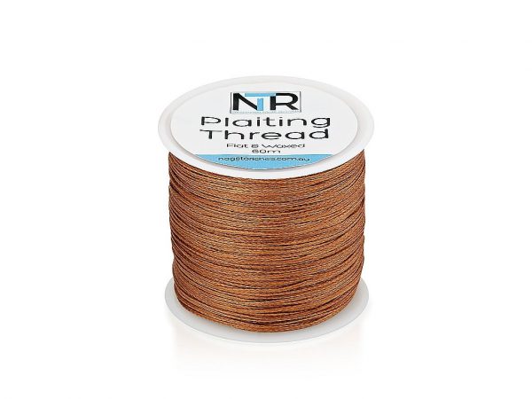 NTR Plaiting Thread Chestnut 60mtrs-0
