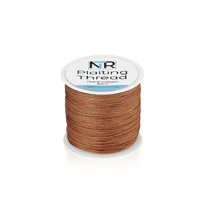 NTR Plaiting Thread Chestnut 60mtrs-0