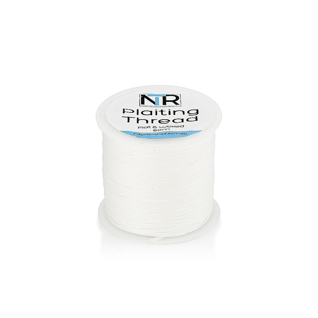 NTR Plaiting Thread White 60mtrs-0
