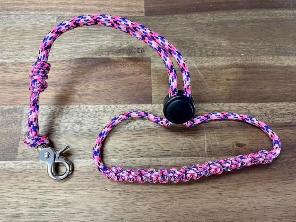 Grooming loop Hot pink/purple fleck-0