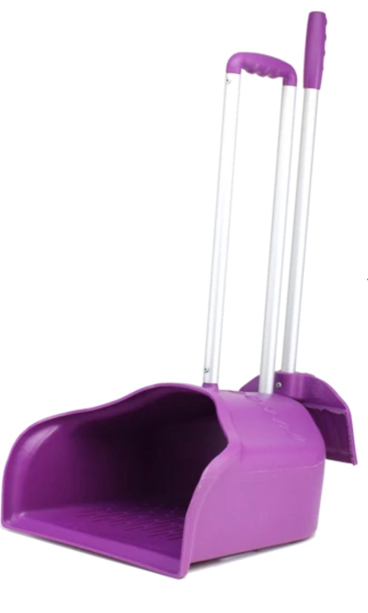 Dungbeetle pooper scooper purple long handle-0