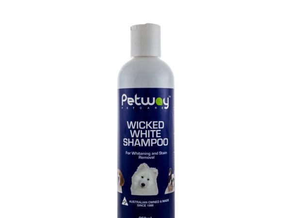 WICKED WHITE WHITENING & STAIN REMOVAL SHAMPOO 250ml-0