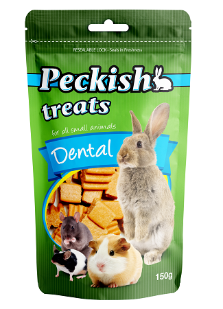 Peckish Small Animal Treats - Dental 150G-0