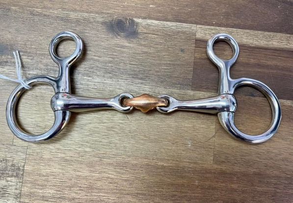 Double Jointed Baucher Bit Sweet Copper Link 4.5'-0