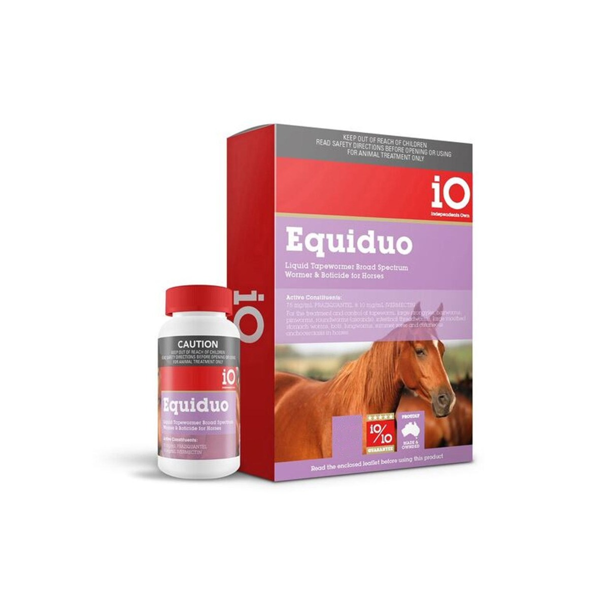 iO EquiDuo Liquid Equine Wormer 250ml-0